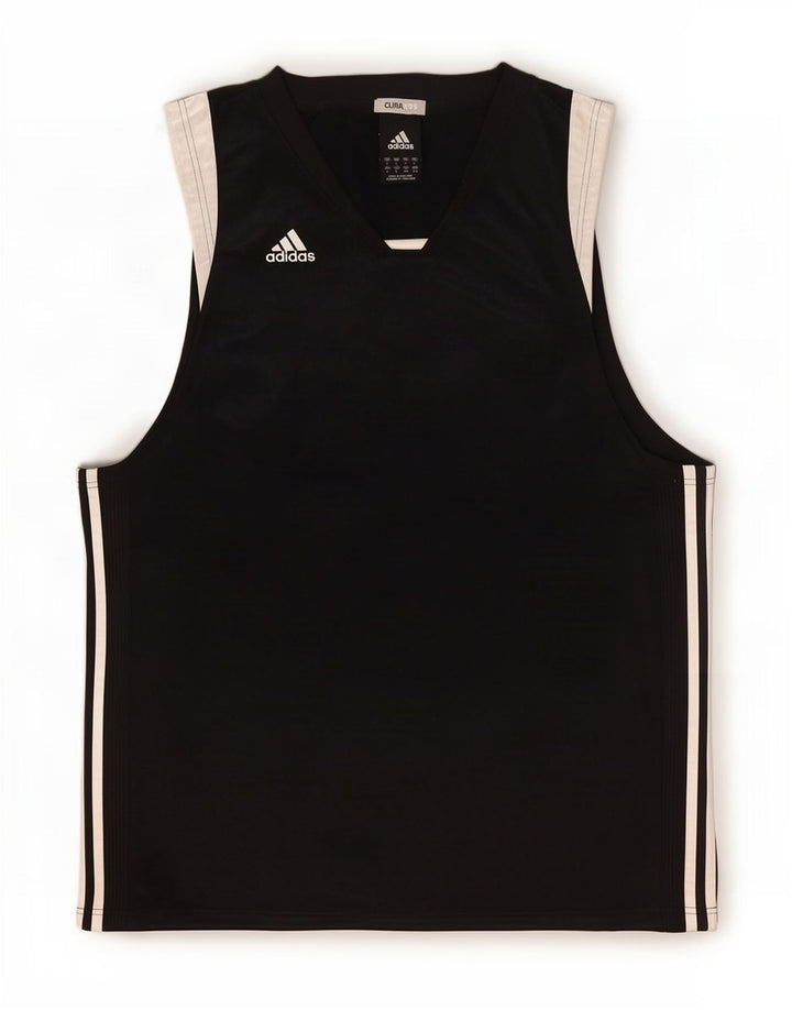 Adidas Herre Climacool Vest Top Stor Sort Colourblock Polyester