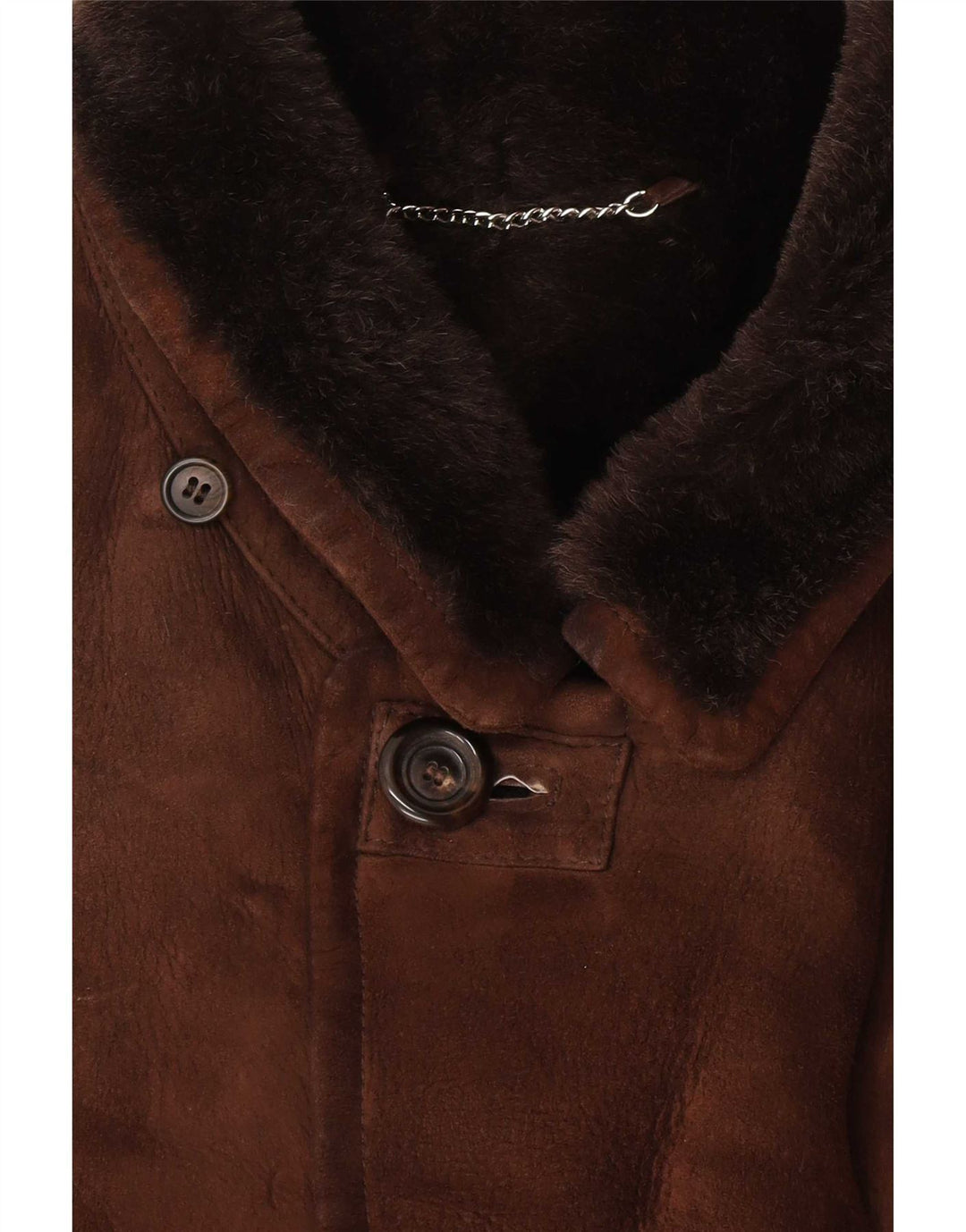 Mabrun Herre Shearling Jacket IT 56 3XL Brun