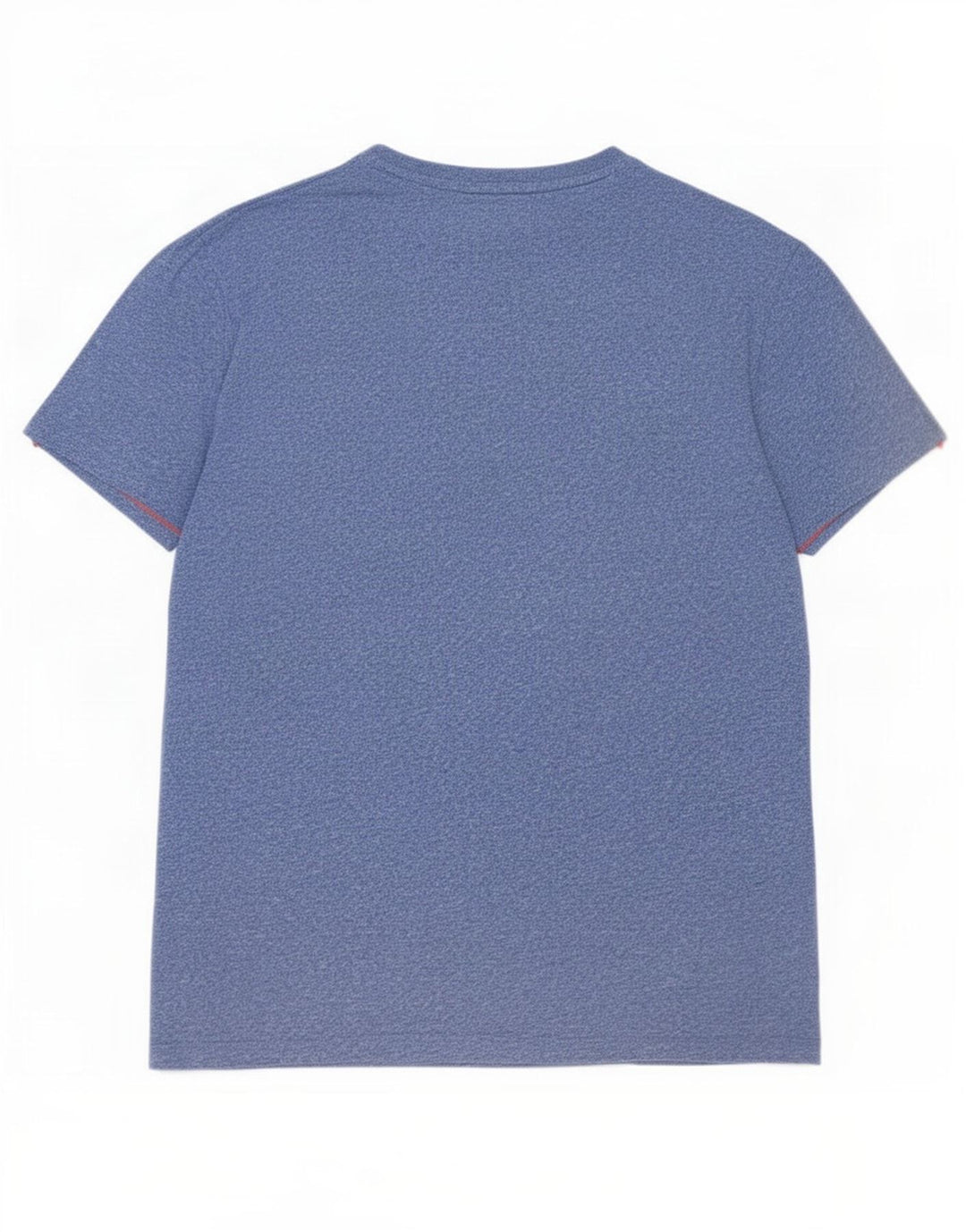 Superdry T-shirt top til mænd, stor blå flækket