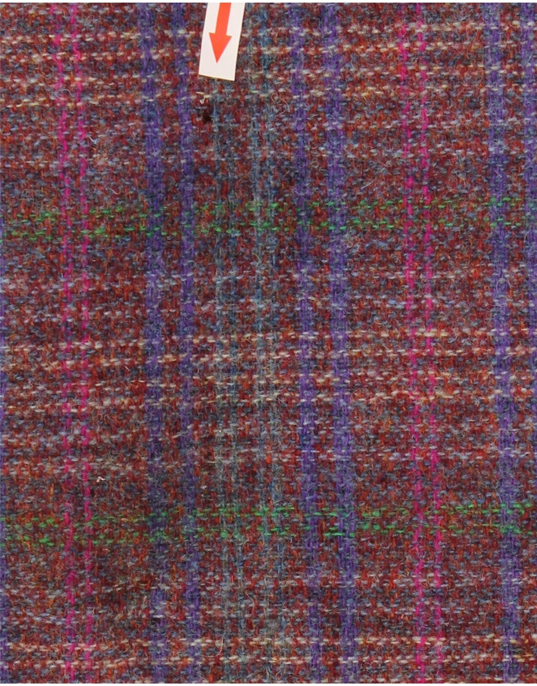 Pitlochry Midi-nederdel til kvinder UK 14 Medium W30 Flerfarvet ternet uld