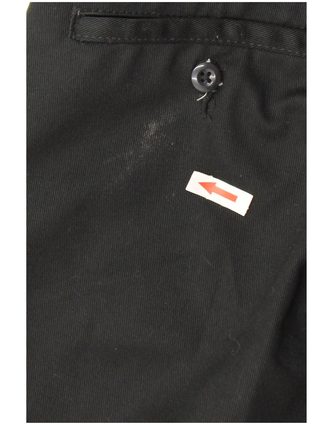 Dickies Lige Chinobukser til kvinder W26 L28 Sort polyester