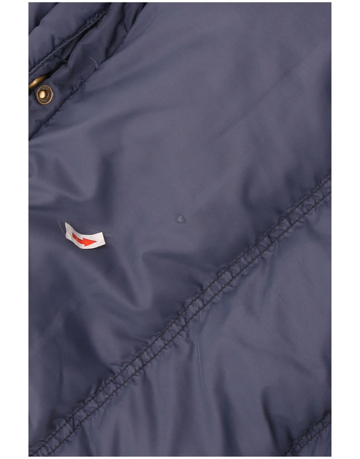 Jack Wills Dame Polstret Gilet UK 12 Medium Navy Blue