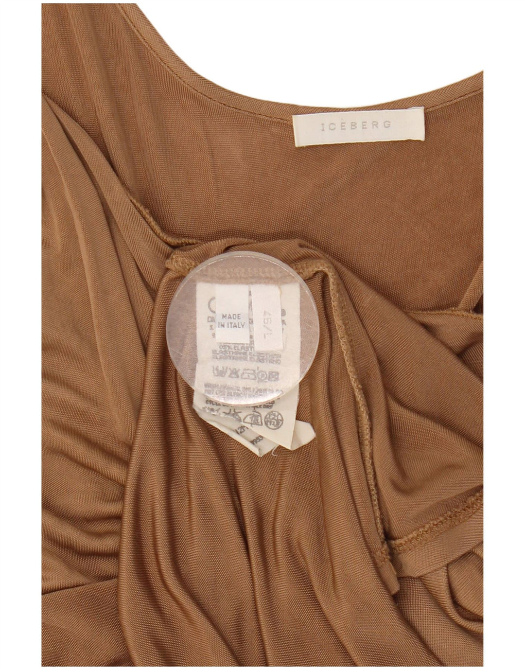 Iceberg Damevest Top IT 46 Stor Brun Viscose