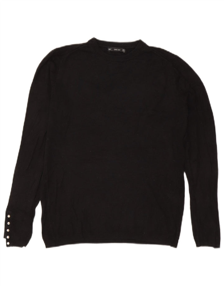 Zara Dame Jumper Sweater UK 12 Medium Sort