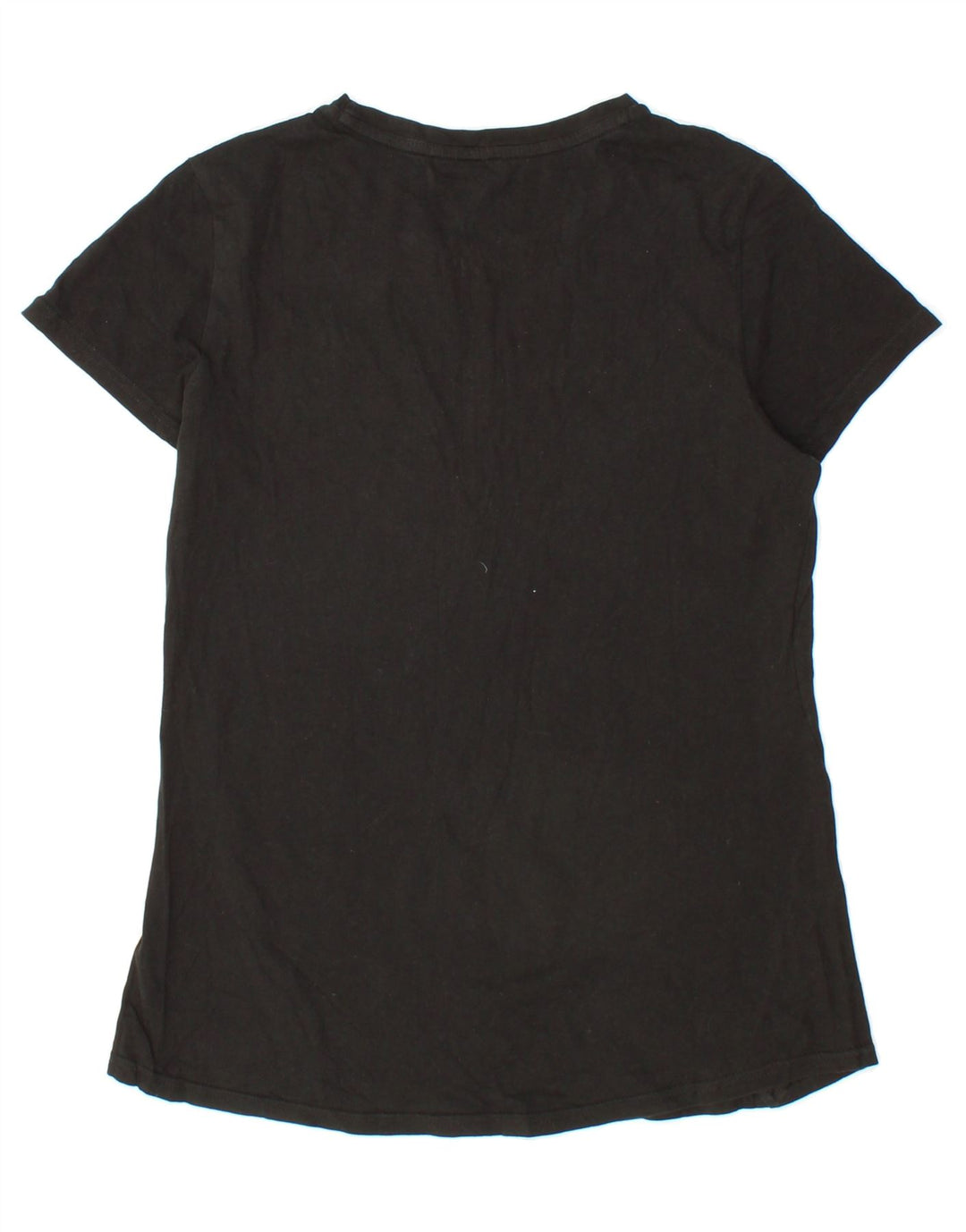 PUMA Womens Graphic T-Shirt Top UK 12 Medium Black Cotton Vintage Puma and Second-Hand Puma from Messina Hembry 