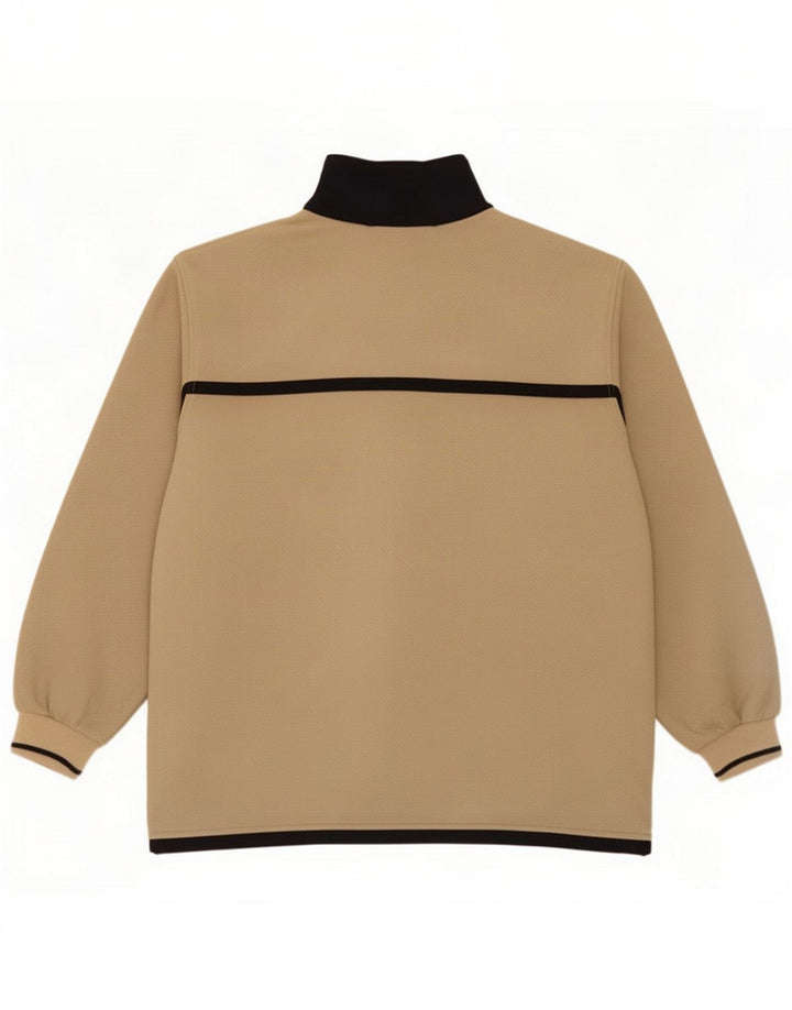 Lotto Dame træningsdragt Top Jacket UK 14 Large Beige Colourblock Polyester