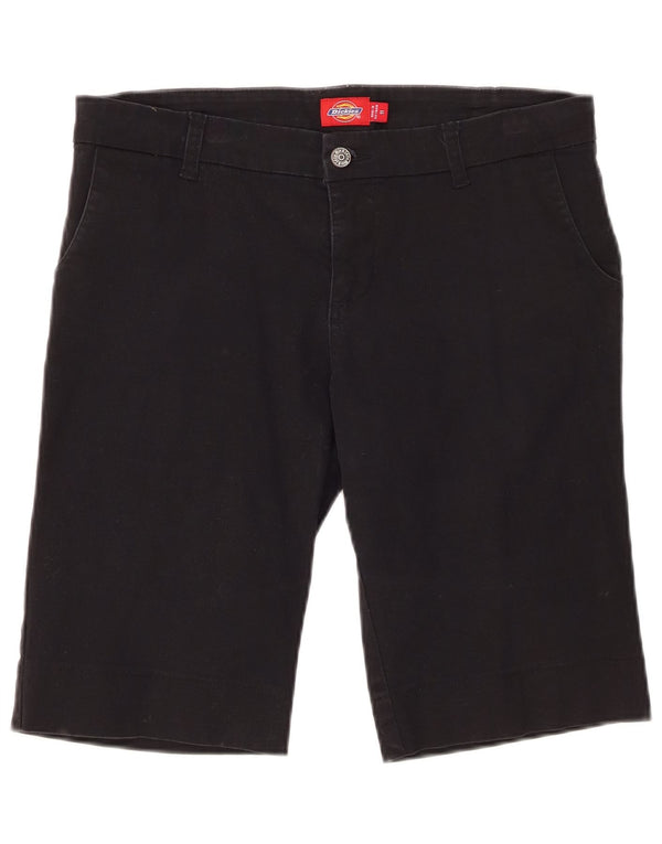 Dickies Chino Shorts til kvinder US 11 Large W32 Black Bomuld