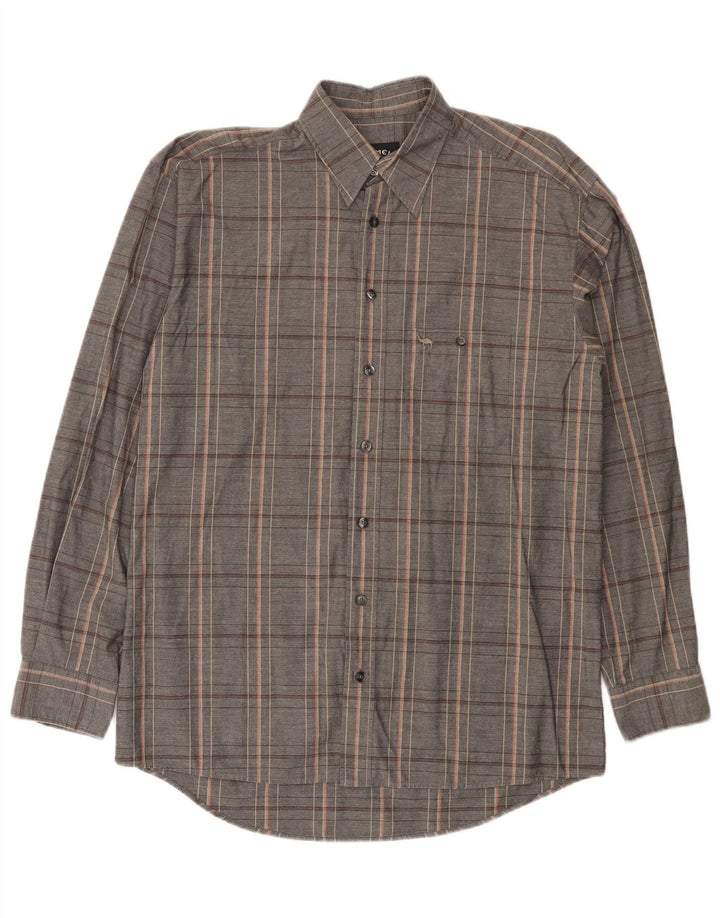 Camel Active Herreskjorte Lille Grå Plaid