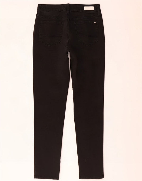 Tommy Hilfiger Dame Slim Jeans UK 4 Medium W28 L27 Sort Bomuld