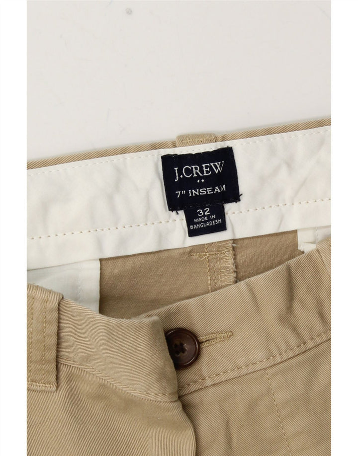 J. CREW Chino Shorts til mænd W32 Medium Beige Bomuld