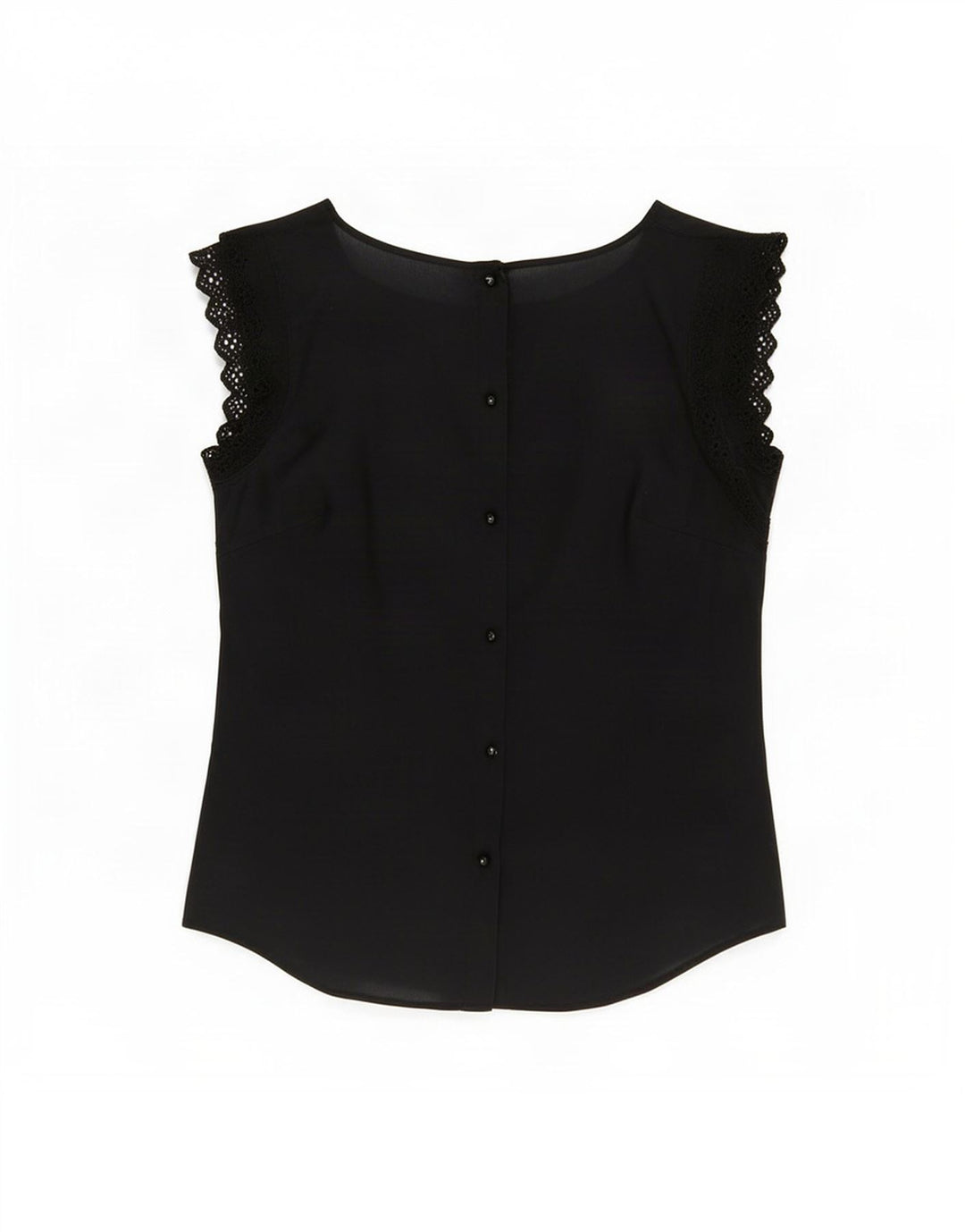 Maison Scotch Damebluse Top US 1 XS Sort Silke