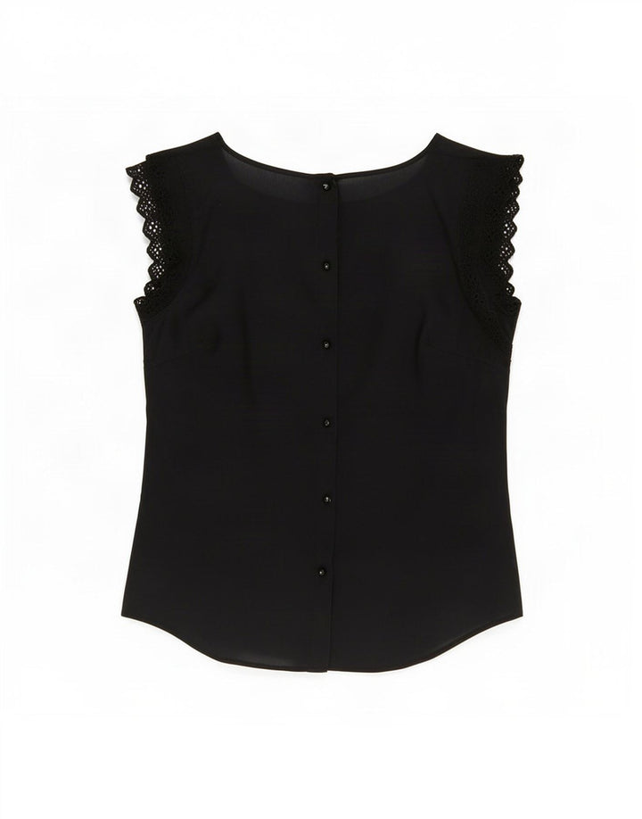 Maison Scotch Damebluse Top US 1 XS Sort Silke