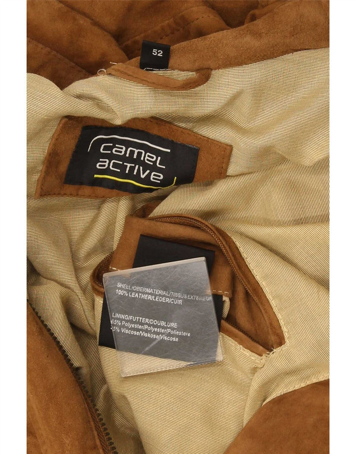 Camel Active Herre ruskindsjakke UK 42 XL brunt læder