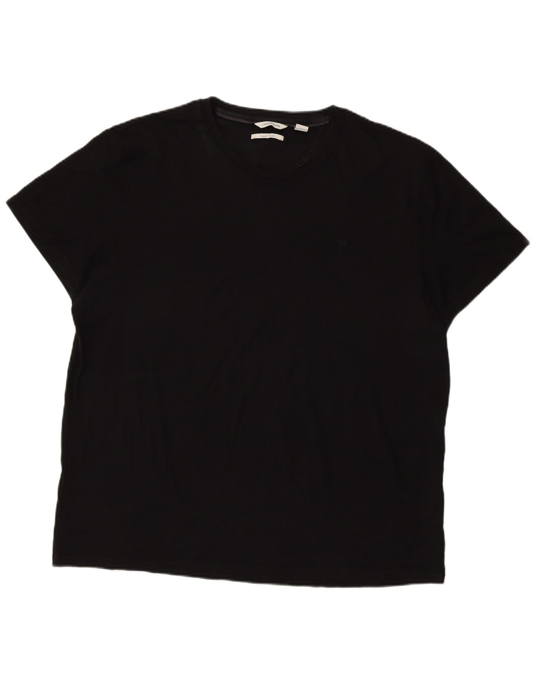 Calvin Klein Herre T-Shirt Top 2XL Sort