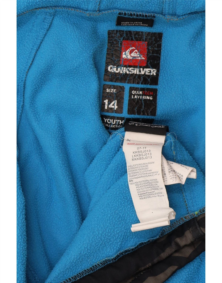 Quiksilver drenge grafisk vindjakke 13-14 år Flerfarvet
