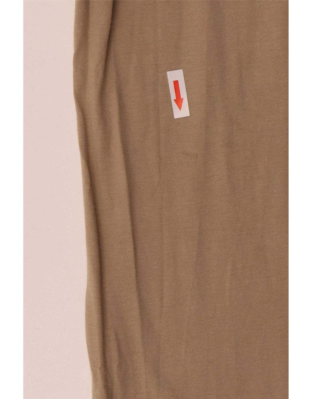 Nike Herre Athletic Cut Grafisk T-Shirt Top Stor Beige Bomuld
