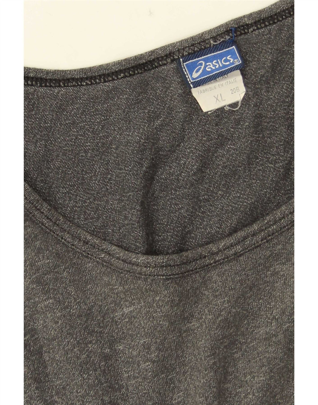 Asics Herre Grafisk Vest Top XL Grå Flecked Bomuld