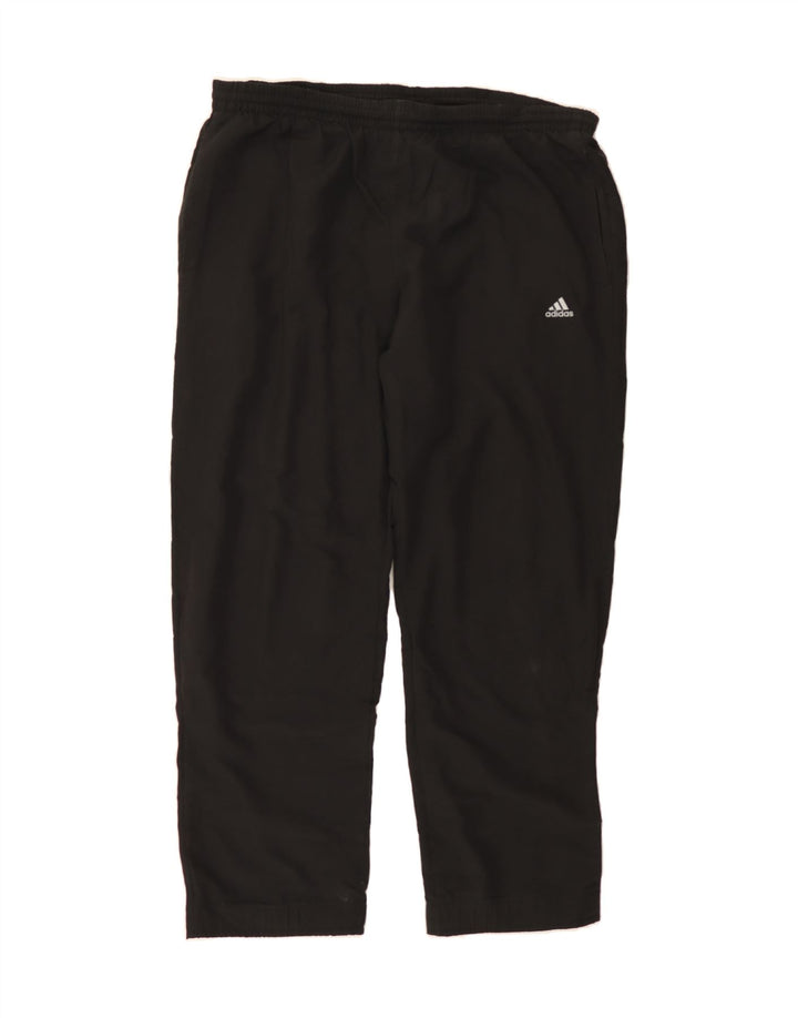 ADIDAS Mens Clima 365 Tracksuit Trousers Large  Black Polyester Vintage Adidas and Second-Hand Adidas from Messina Hembry 