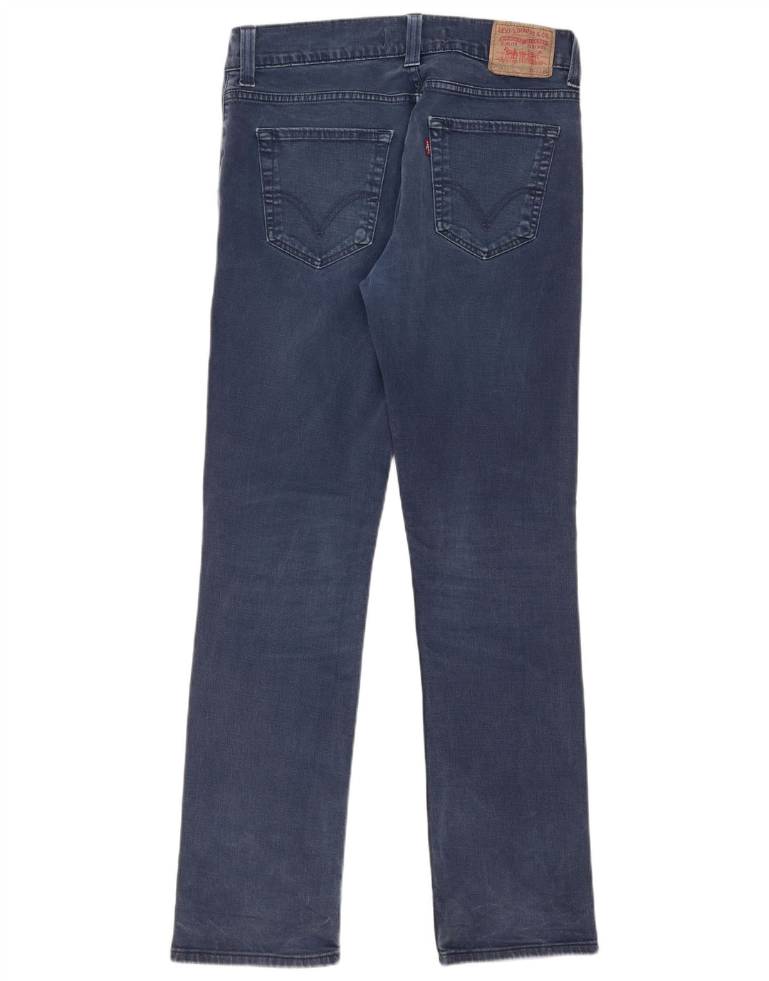 Levi's Dame 511 Slim Jeans W36 L34 Marineblå Bomuld