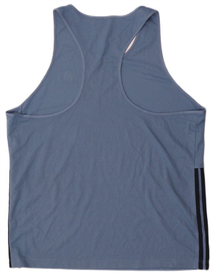 Adidas Herrevest Top XL Blå Polyester