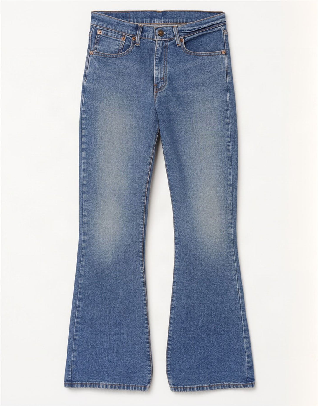 Levi's Dame Bootcut Jeans W30 L30 Blå Bomuld