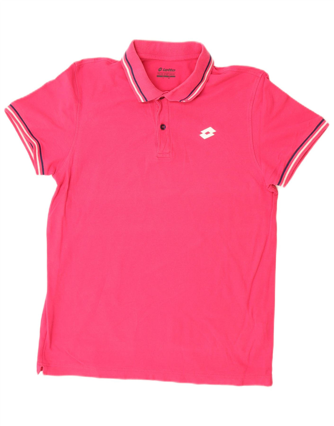 LOTTO Poloshirt til mænd Medium Pink Bomuld