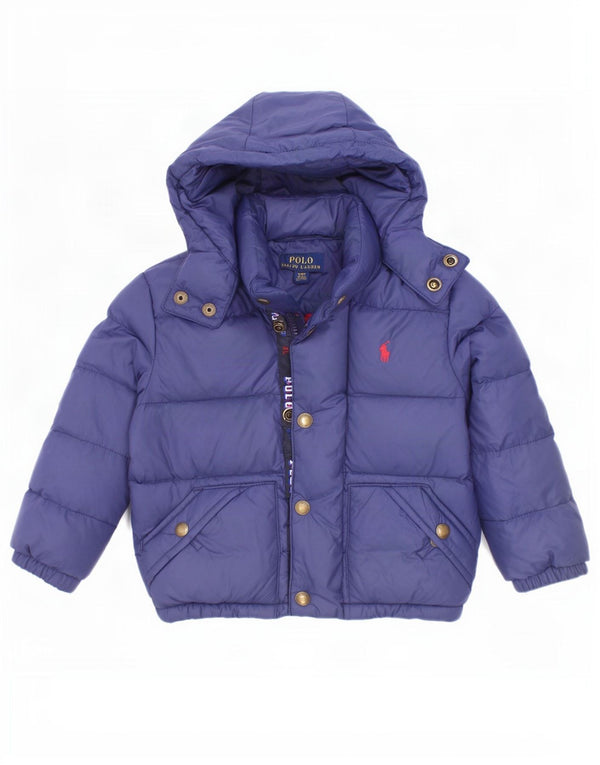 Polo Ralph Lauren baby drenge grafisk polstret jakke 18-24 måneder marineblå