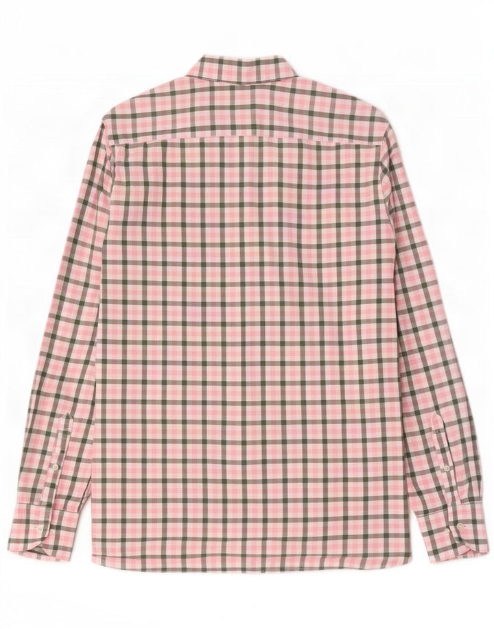 Barbour Herre Regular Fit Skjorte Large Pink Gingham