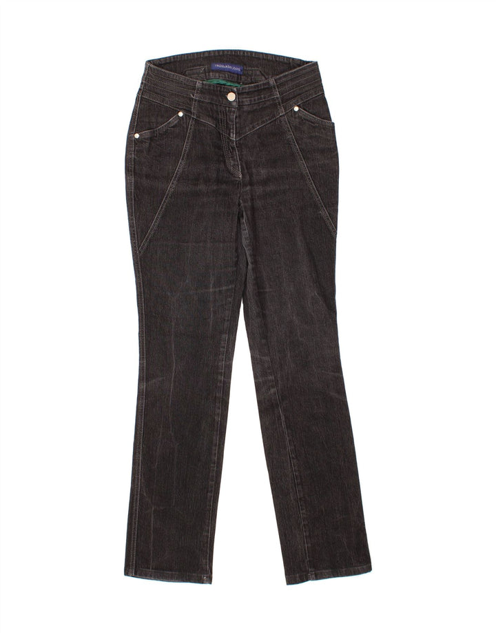 TRUSSARDI Womens Slim Jeans W28 L31  Black Vintage Trussardi and Second-Hand Trussardi from Messina Hembry 