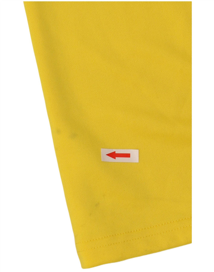 Fila Træningsdragtsbukser til kvinder UK 6 XS Gul Colourblock Polyester