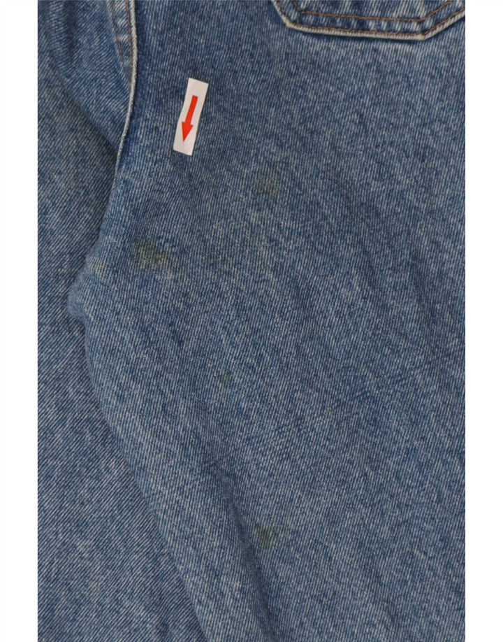 Vintage koniske jeans til kvinder W26 L29 blå