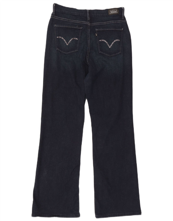Levi's Womens 512 Bootcut Jeans US 12 Large W30 L31 Marineblå