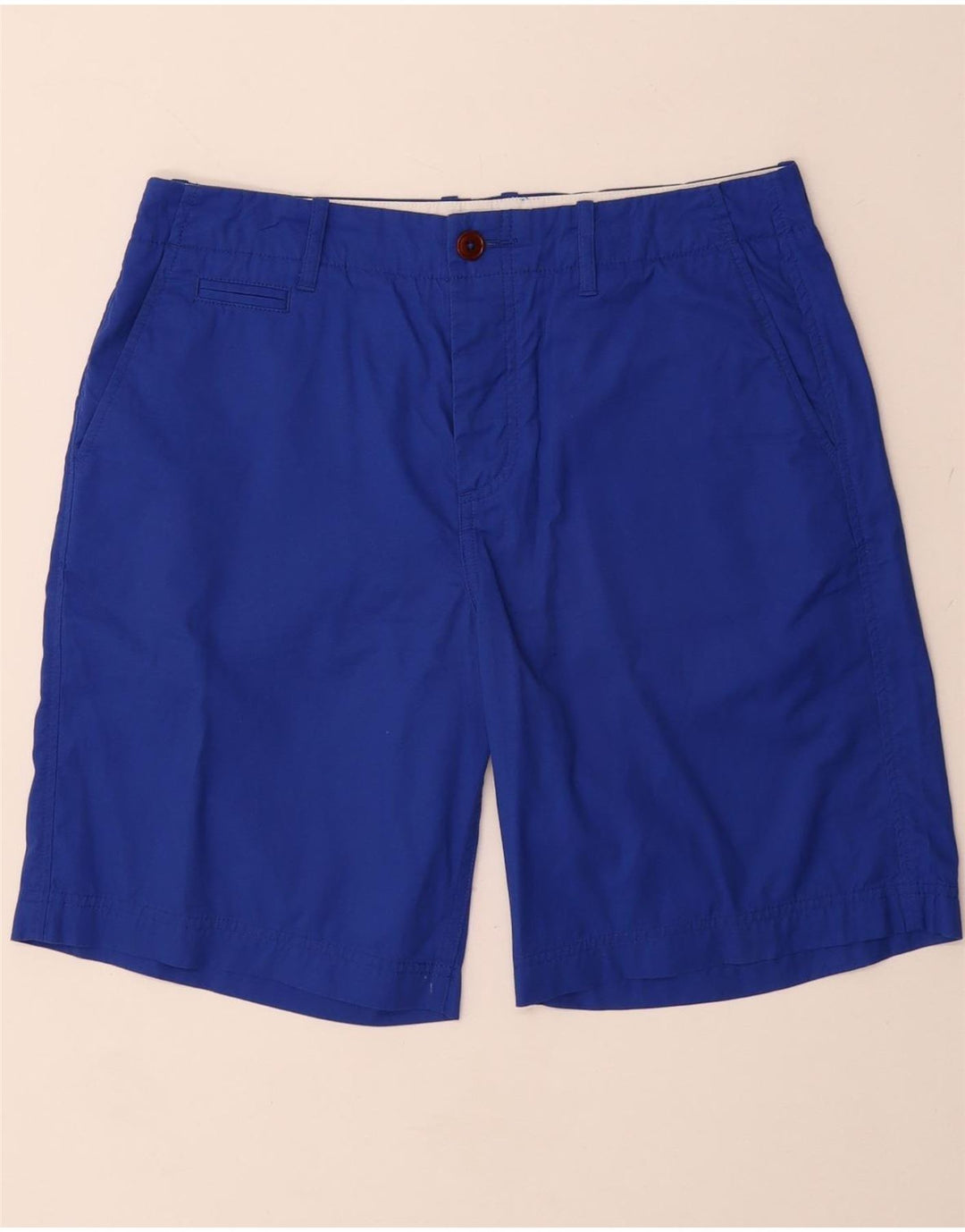 FRED PERRY Chino Shorts til mænd W30 Medium Blue Bomuld