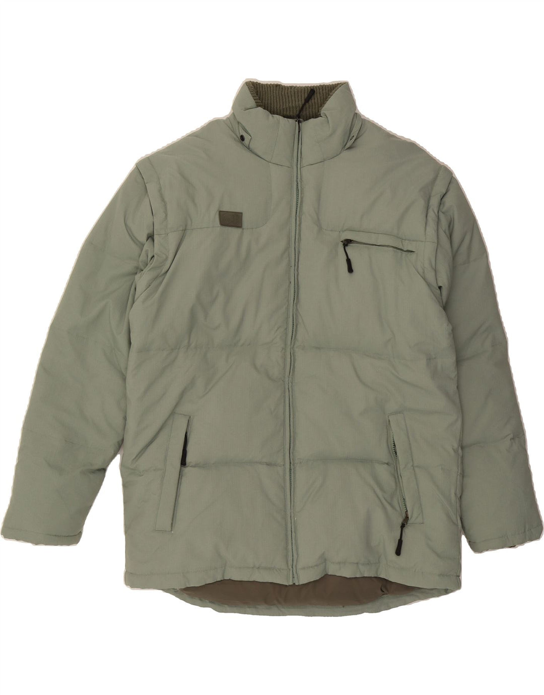 FILA Mens Padded Jacket UK 44 2XL Green Polyester Vintage Fila and Second-Hand Fila from Messina Hembry 