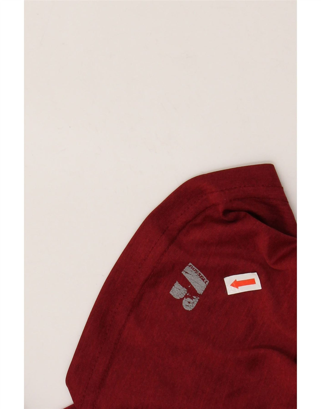 RUSSELL ATHLETIC Herre Dri-Power T-Shirt Top UK 38/40 Medium Rød Polyester