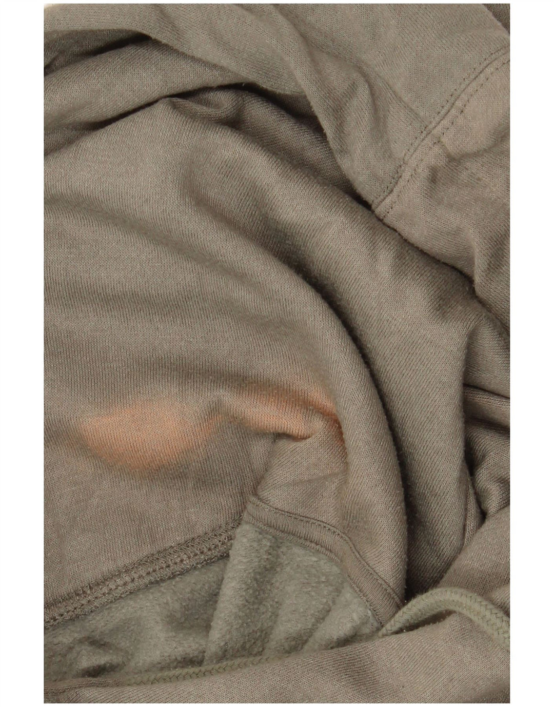 Topshop Dame Oversized Hoodie Jumper UK 16 Large Khaki Polyester