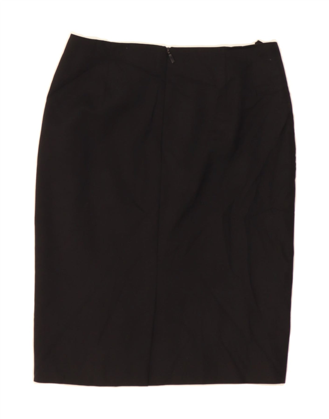 HUGO BOSS Womens Pencil Skirt UK 8 Small W27  Black Wool Vintage Hugo Boss and Second-Hand Hugo Boss from Messina Hembry 