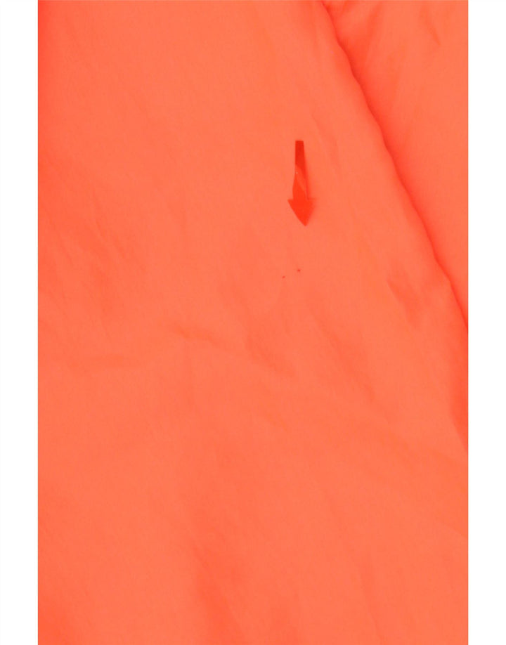 COSMOS Herre Loose Fit Grafisk Windbreaker Jacket UK 36 Small Black