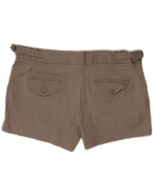 Gap Womens Chino Shorts UK 12 Medium W32  Grey Cotton