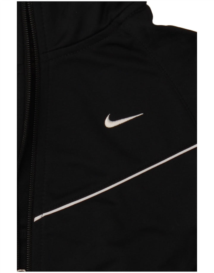 NIKE træningsdragt topjakke til kvinder UK 12 Medium Sort