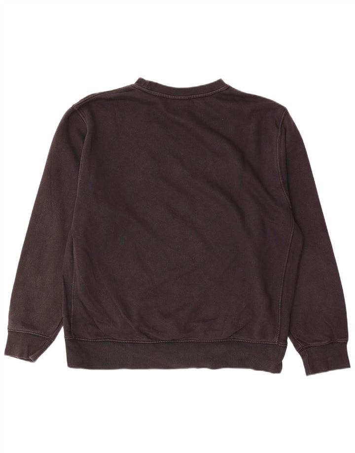 Nike grafisk sweatshirt til mænd, stor sort bomuld