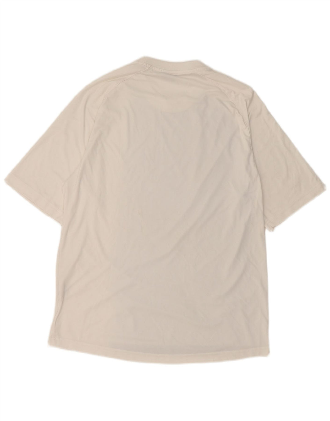 Nike grafisk T-shirt top til mænd UK 39/40 Medium White Colourblock Polyester