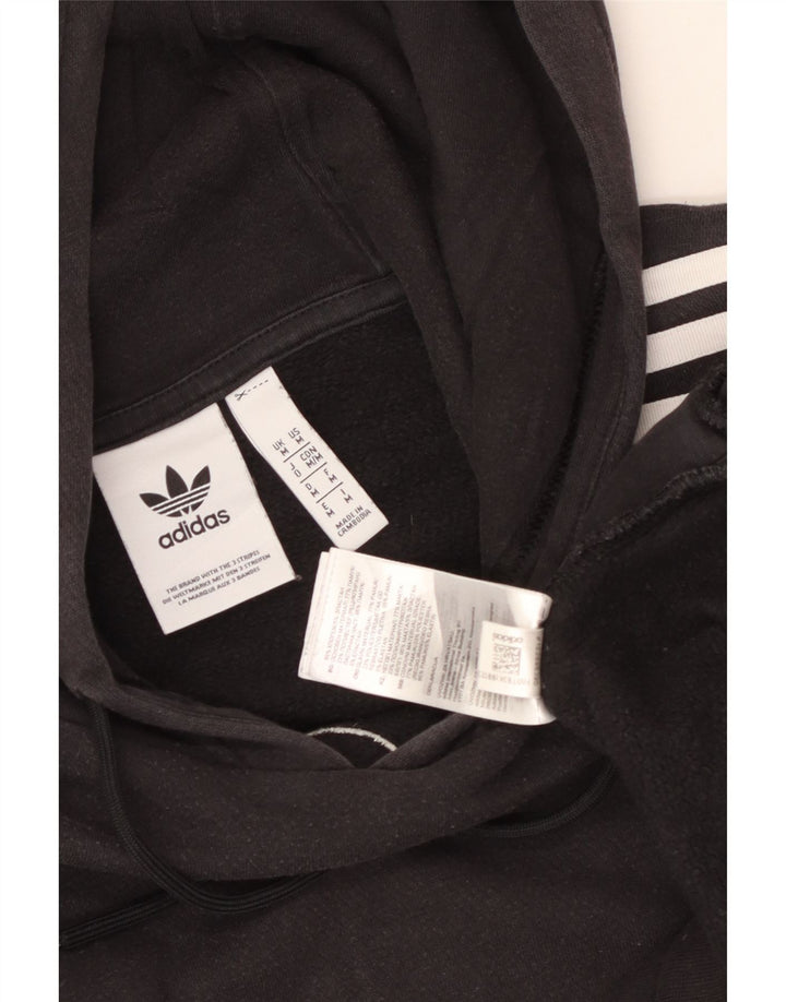 Adidas Grafisk hættetrøje til mænd mellem sort bomuld