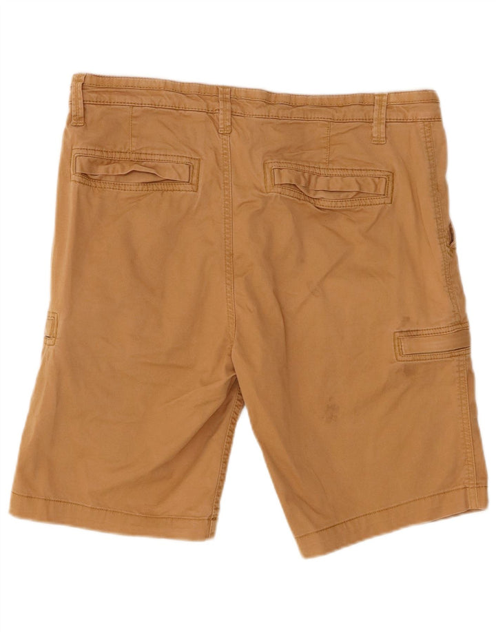 Fat Face Herre Cargo Shorts W32 Medium Brun Bomuld