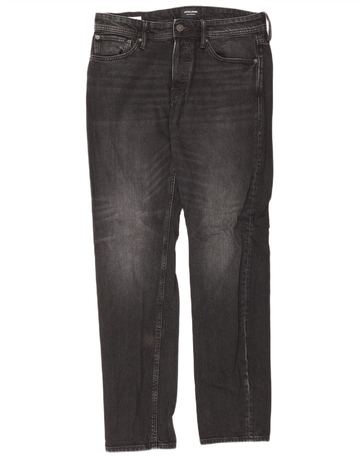 Jack & Jones Herre Mike Tapered Jeans W32 L34 Grå Bomuld