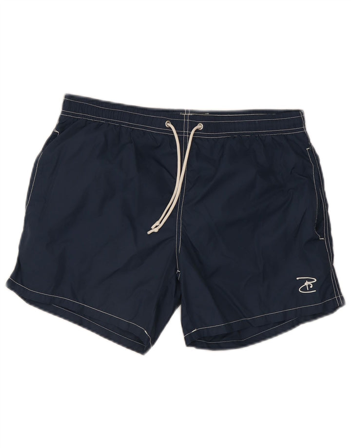 Pierre Cardin Badeshorts til mænd Små marineblå polyester