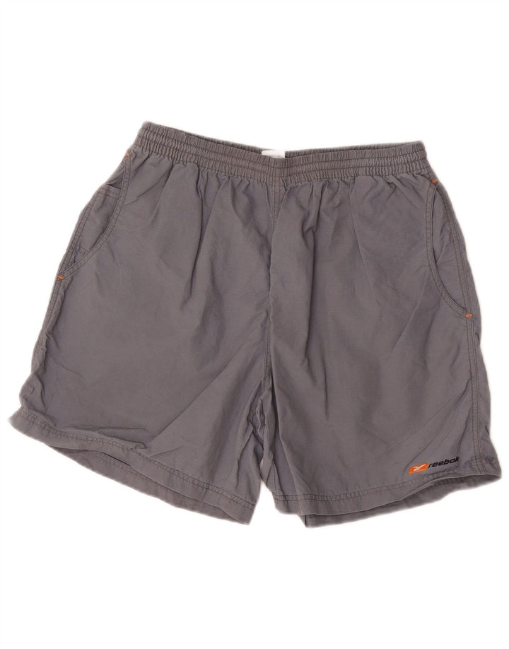 Reebok Sportshorts til mænd mellemgrå nylon