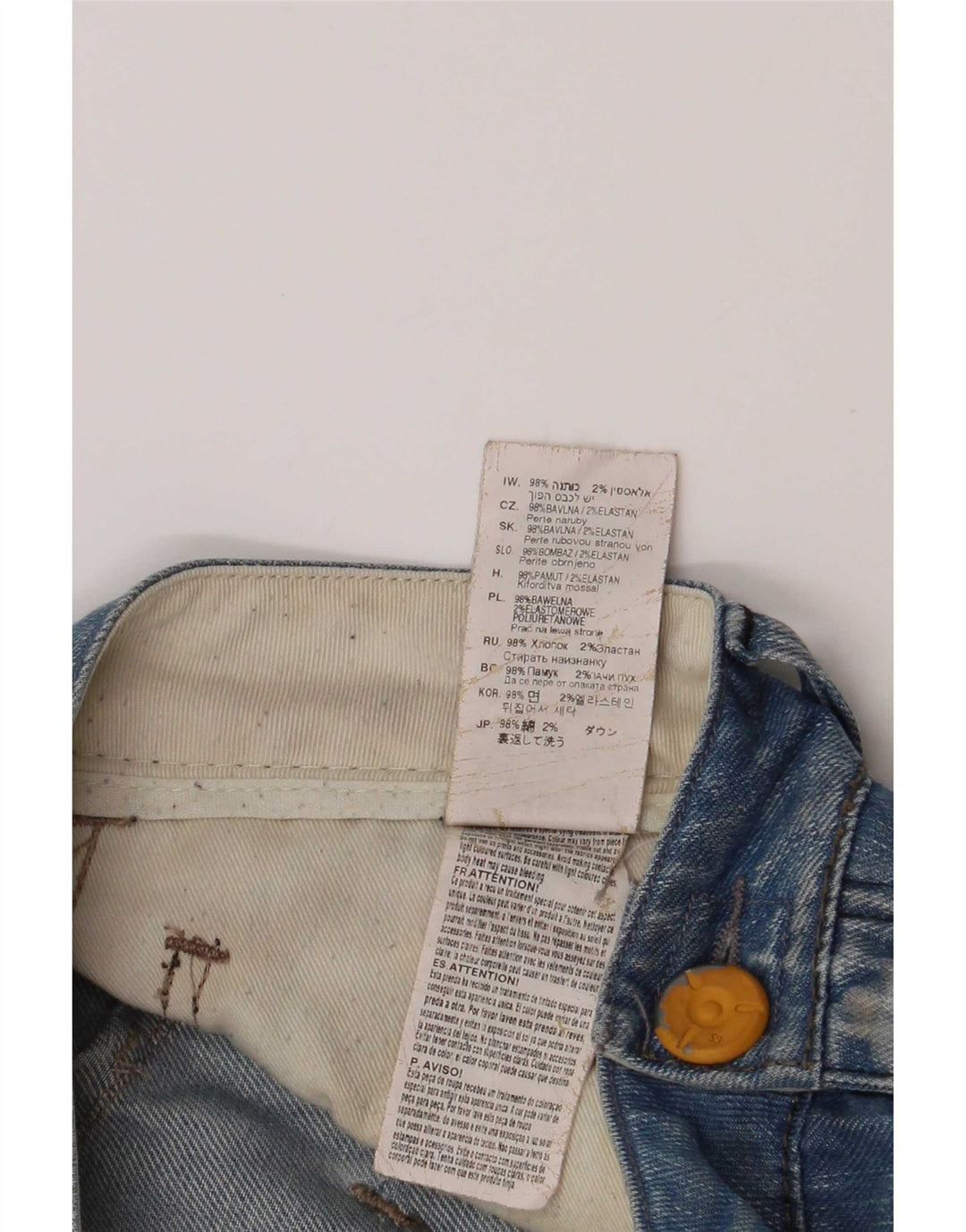 G-Star Herre Slim Jeans W32 L34 Blå Bomuld