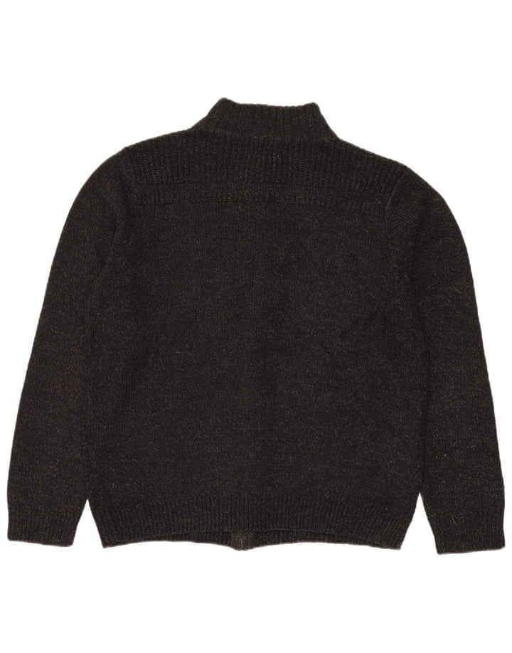 Marks & Spencer Herre Regular Fit Cardigan Sweater Stor Grå Akryl