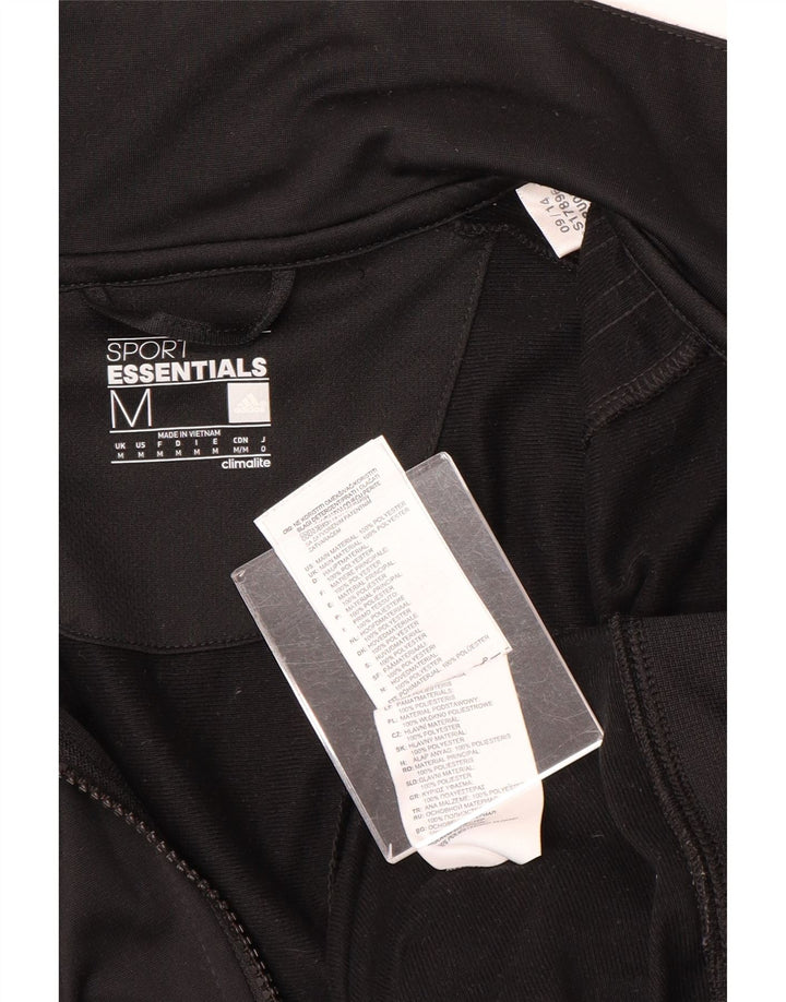 Adidas Herre Climalite Træningsdragt Topjakke Medium Sort Polyester